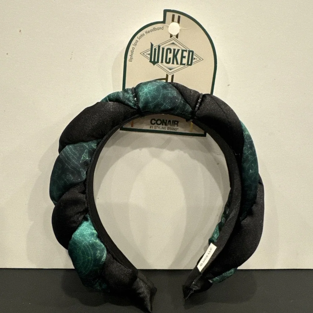 Lot Of‎ 4 Scunci by Conair WICKED Hair Accessory Elphaba Gift Set Headband Clips